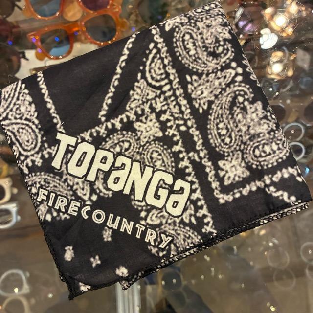 TOPANGA accessory TOPANGA FIRECOUNTRY Bandana Random paisley Black