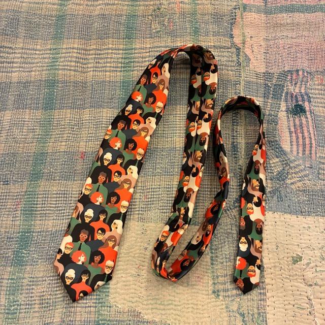 TOPANGA Accessory Art necktie 4type Glasses People Banana Message