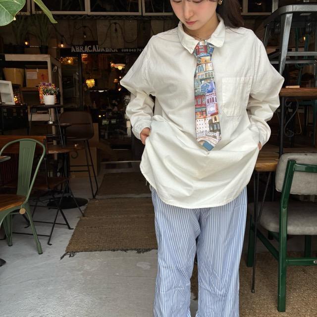 TOPANGA Accessory Art necktie 4type Pug Cats Insect Flamingo