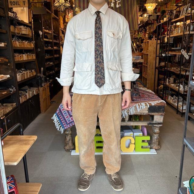 TOPANGA Accessory Art necktie 4type Circle Arabesque Flower Hibiscus