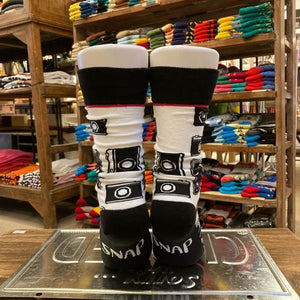 TOPANGA SOCKS Lady's　アートソックス　スナップ　カメラ　ホワイト　ブラック　ファッション　レディース　靴下　ユニーク　プチギフト