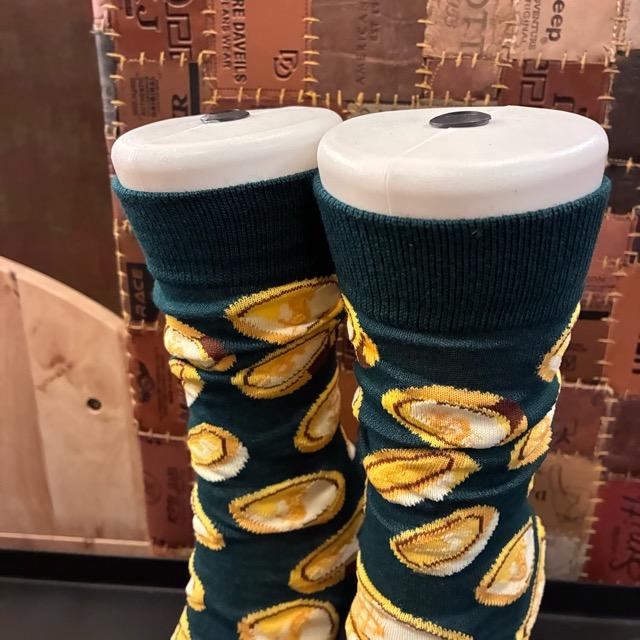 TOPANGA SOCKS Lady's　Art Socks Coin Navy