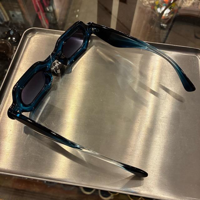 TOPANGA Accessory　チャンキーカラーヘキサゴンサングラス　全3色　ピンク　ブルー　べっ甲　伊達眼鏡　だてメガネ　レディース　メンズ　UV400