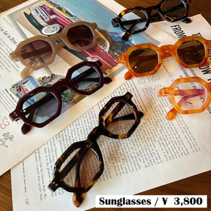 TOPANGA Accessory Octagonal Sunglasses 7 types