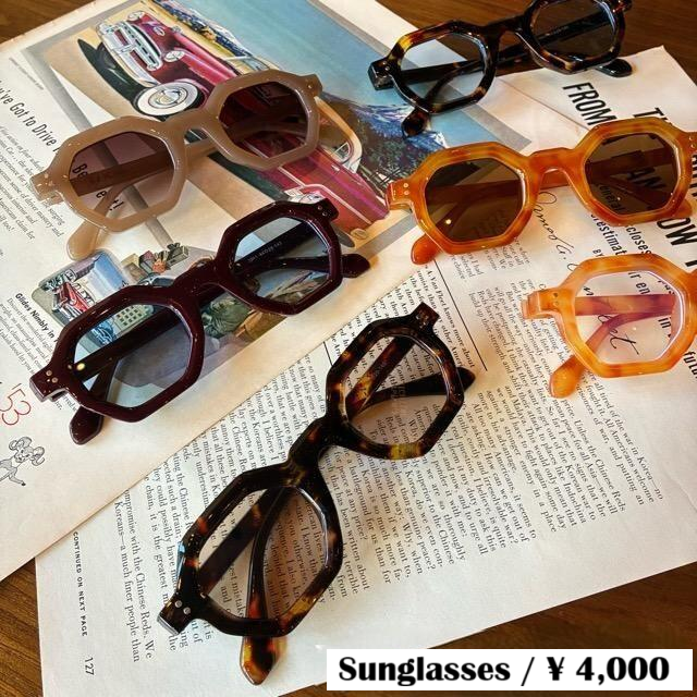 TOPANGA Accessory Octagonal Sunglasses 7 types