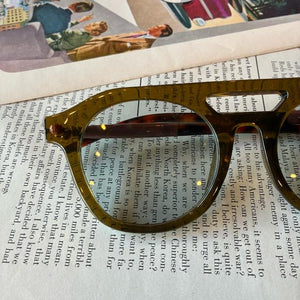 TOPANGA Accessory Bicolor Grandpa Boston Sunglasses　3types