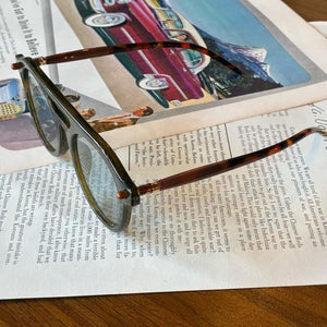 TOPANGA Accessory Bicolor Grandpa Boston Sunglasses　3types