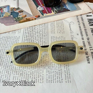 TOPANGA Accessory Bicolor Square Sunglasses　7types