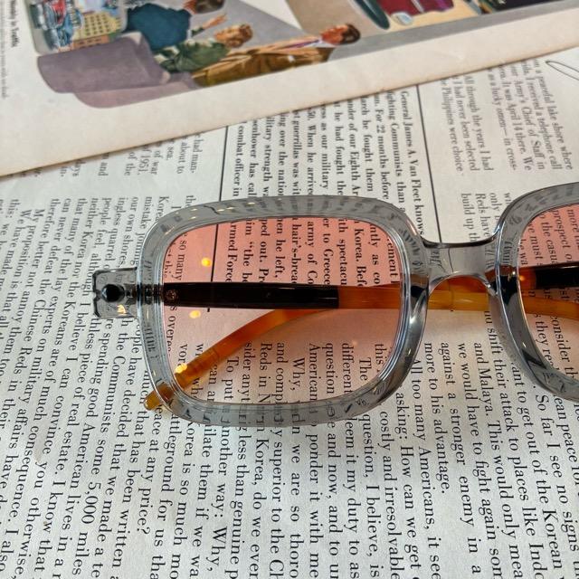 TOPANGA Accessory Bicolor Square Sunglasses　7types