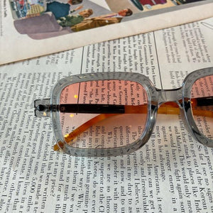TOPANGA Accessory Bicolor Square Sunglasses　7types