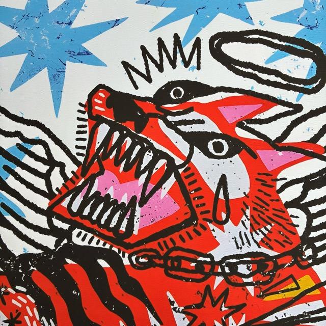 TOPANGA Zakka アートポスター　ALL DOGS GO TO HEAVEN　ドッグ　犬　天国　ウォールデコ　壁飾り　絵画　リビング　寝室　ダイニング　エントランス　A1