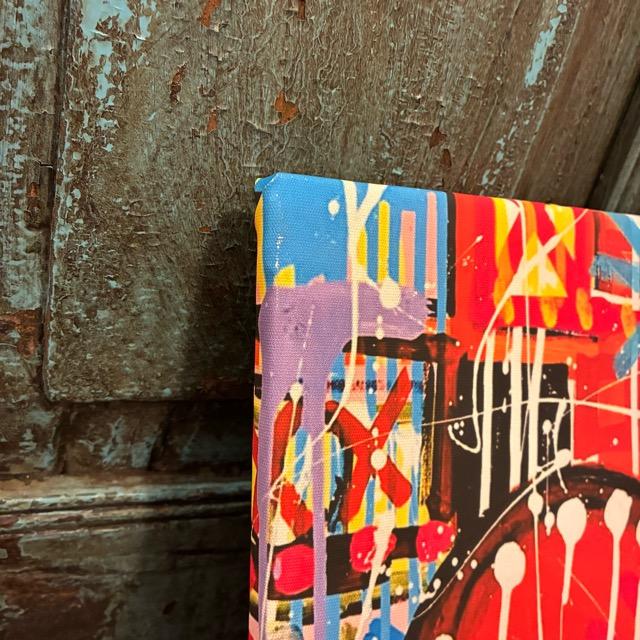 TOPANGA Zakka アートポスター　Life is Beautiful　ポップアート　グラフィティ　ウォールデコ　壁飾り　絵画　リビング　寝室　ダイニング　エントランス　A1