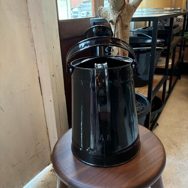 Earth Color Watering Can　Black