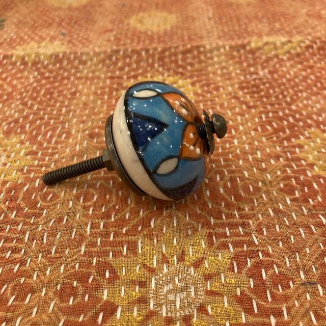 India Ceramic Round Knob 4 types