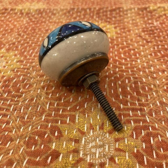 India Ceramic Round Knob 4 types