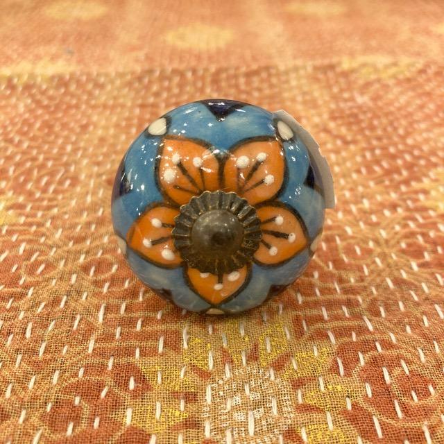 India Ceramic Round Knob 4 types
