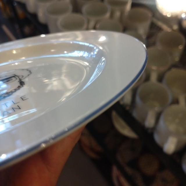 ENNUI GENTLEMAN／LADY　 PLATE SIZE M 2DESIGN　IN TOTAL MINO WARE PORCELAIN