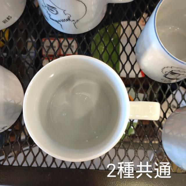 アンニュイマグヒズ＆ハーズ　マグカップ　ENNUI MUG HIS＆HERS　美濃焼 日本製　2種　コーヒー　磁器　日本製　　