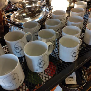 アンニュイマグヒズ＆ハーズ　マグカップ　ENNUI MUG HIS＆HERS　美濃焼 日本製　2種　コーヒー　磁器　日本製　　