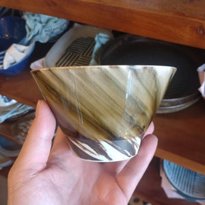 Marble Bowls, 3 Types Available, Rice Bowls, Ochazuke, Japanese Tableware, Mino Ware, Made in Japan, Ceramic