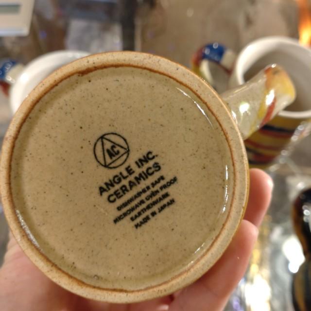 ペインターマグカップ　全2種　PAINTER MUG　マグカップ　美濃焼 日本製　陶器　コーヒー　紅茶　カラフル　アーティスティック　アート