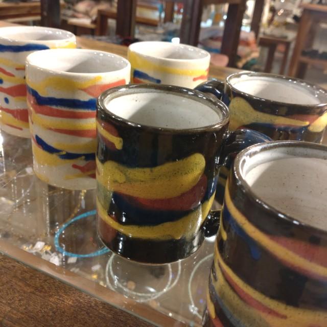 ペインターマグカップ　全2種　PAINTER MUG　マグカップ　美濃焼 日本製　陶器　コーヒー　紅茶　カラフル　アーティスティック　アート