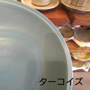 SAI プレートL 全3色　再生土　日本製　美濃焼　洋食器　ディナープレート　ワンプレート　大皿