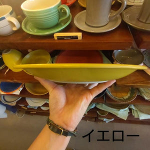 SAI プレートL 全3色　再生土　日本製　美濃焼　洋食器　ディナープレート　ワンプレート　大皿