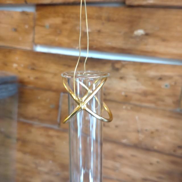 HANGING FLOWER VASE Single flower vase Wall hanging