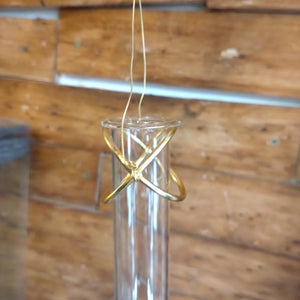 HANGING FLOWER VASE Single flower vase Wall hanging