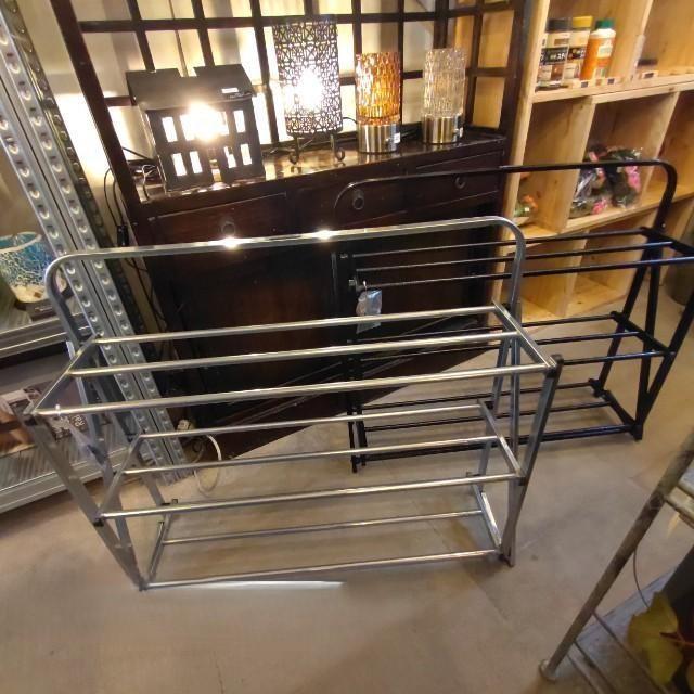 Foldable shoe rack Zinc　POST GENERAL Shoes　Interior　Display　Slippers