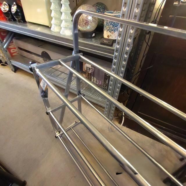 Foldable shoe rack Zinc　POST GENERAL Shoes　Interior　Display　Slippers