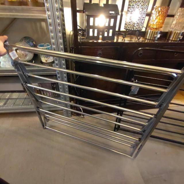 Foldable shoe rack Zinc　POST GENERAL Shoes　Interior　Display　Slippers