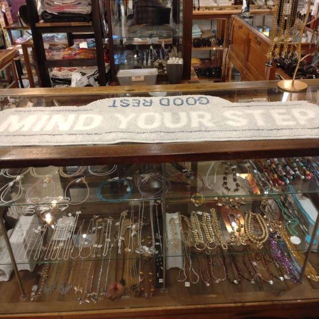 Taughty Luminous Mat Mind Your Step Comes with a luminous function Entrance mat 82×44