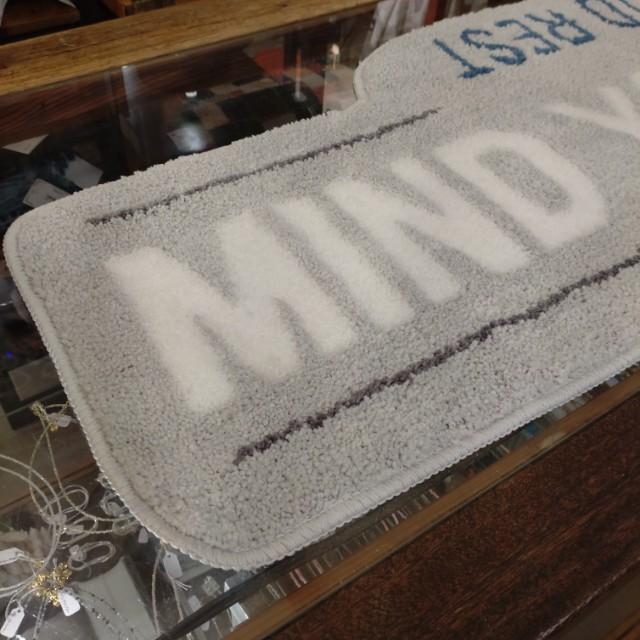 Taughty Luminous Mat Mind Your Step Comes with a luminous function Entrance mat 82×44