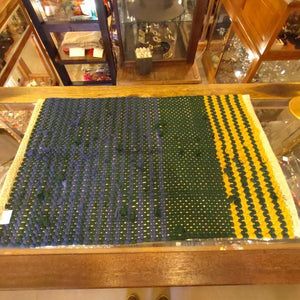 DULTON Cotton Chindi Mat, 50x75cm, available in two styles. Suitable for living rooms, sofas, and other Indian areas.