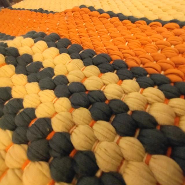DULTON Cotton Chindi Mat, 50x75cm, available in two styles. Suitable for living rooms, sofas, and other Indian areas.