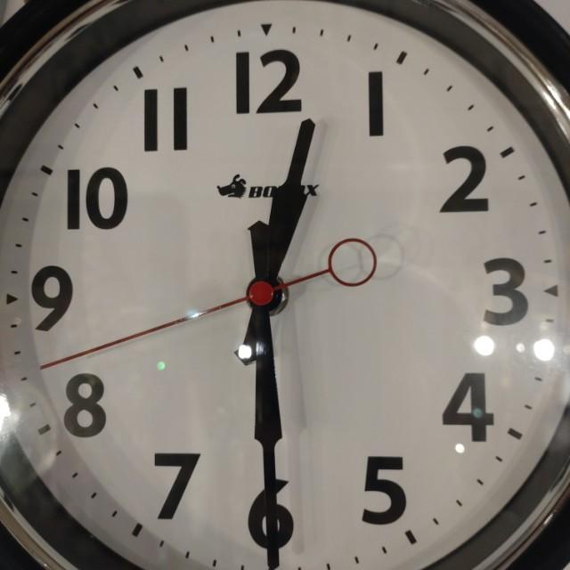 BONOX Utility Wall Clock, 5 Types, Wall-Mounted Statistical Clock, Living Room　