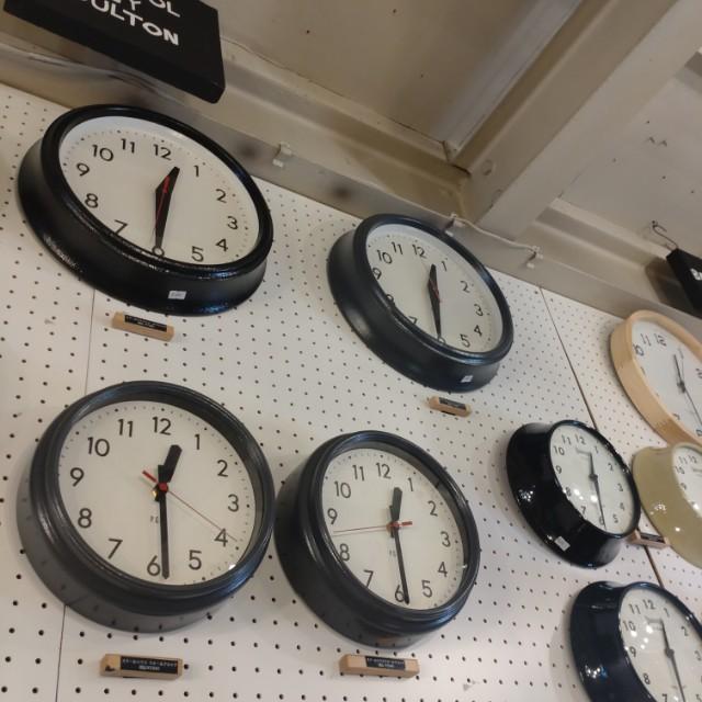 BONOX Utility Wall Clock, 5 Types, Wall-Mounted Statistical Clock, Living Room　