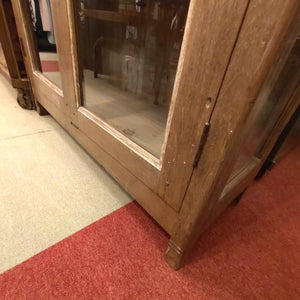 [In-store pickup only] Antique Indian glass window 3-tier shelf, antique living room interior display fixture