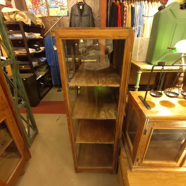 [In-store pickup only] Indian antique glass window 4-drawer cabinet, antique living room interior display fixture