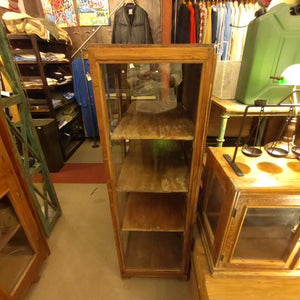 [In-store pickup only] Indian antique glass window 4-drawer cabinet, antique living room interior display fixture