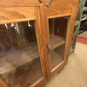 [In-store pickup only] Antique Indian pantry cabinet, antique living room interior display fixture