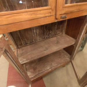 [In-store pickup only] Antique Indian pantry cabinet, antique living room interior display fixture