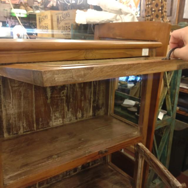 [In-store pickup only] Antique Indian pantry cabinet, antique living room interior display fixture