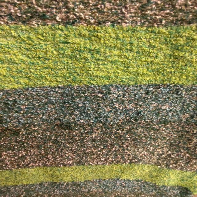 スペイン　ハラパラグマット　グリーン　140×200cm　2畳分　8畳　フロアラグ　三人掛けソファ　手織り　jarapa　ベッド　丸洗い