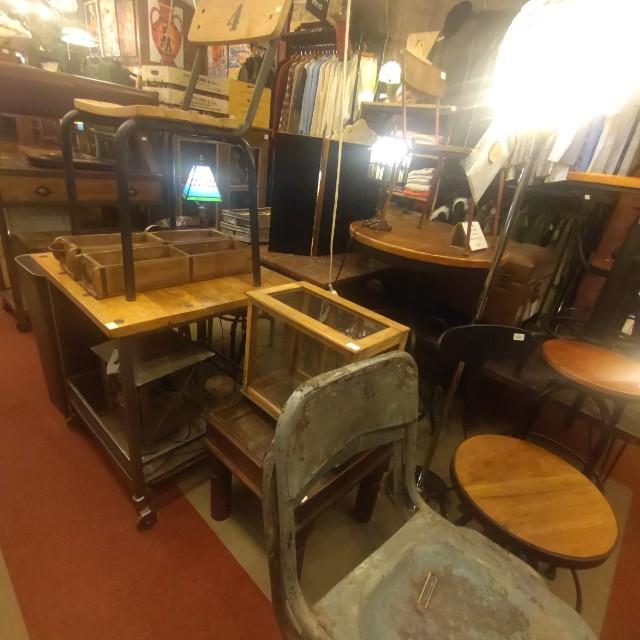 Vintage Indian wood display box, display fixture　