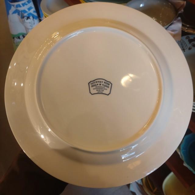 COUNTRYSIDE　27cm　DINNER　PLATE　　２COLORS IN TOTAL　MAINDISH　ONE　PLATE　MEAL　PLATE　LUNCH