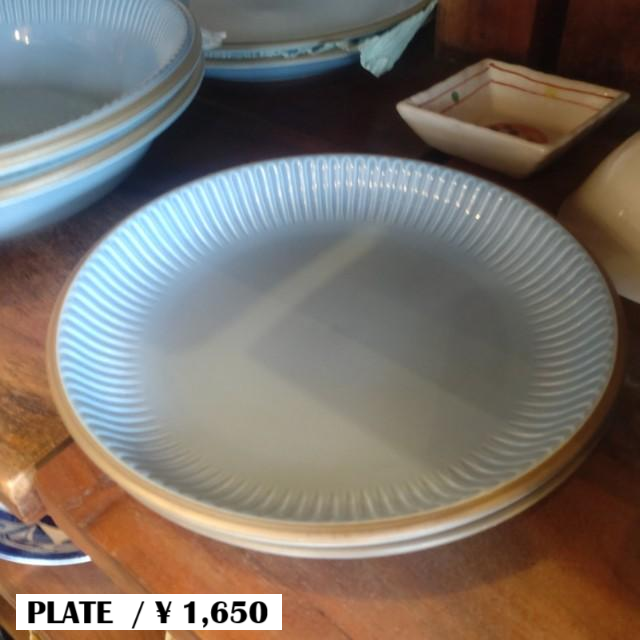 SAUUTHARN VALLEY CELESTO BLUE 19.5cm　PLATE SAVING PLATE SMALL PLATE CAKE PLATE