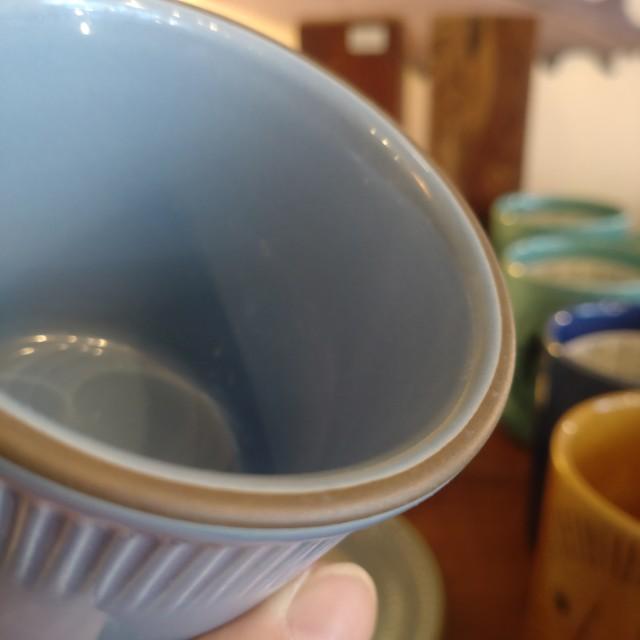 SAUUTHARN VALLEY CELESTO BLUE COFFEE CUP & SAUCER CAFE SNACK TIME TEA HOSPITALITY